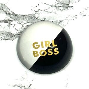 Fringe Studio Pastel Girl Boss Dome Paperweight , 2.75 inch Diameter